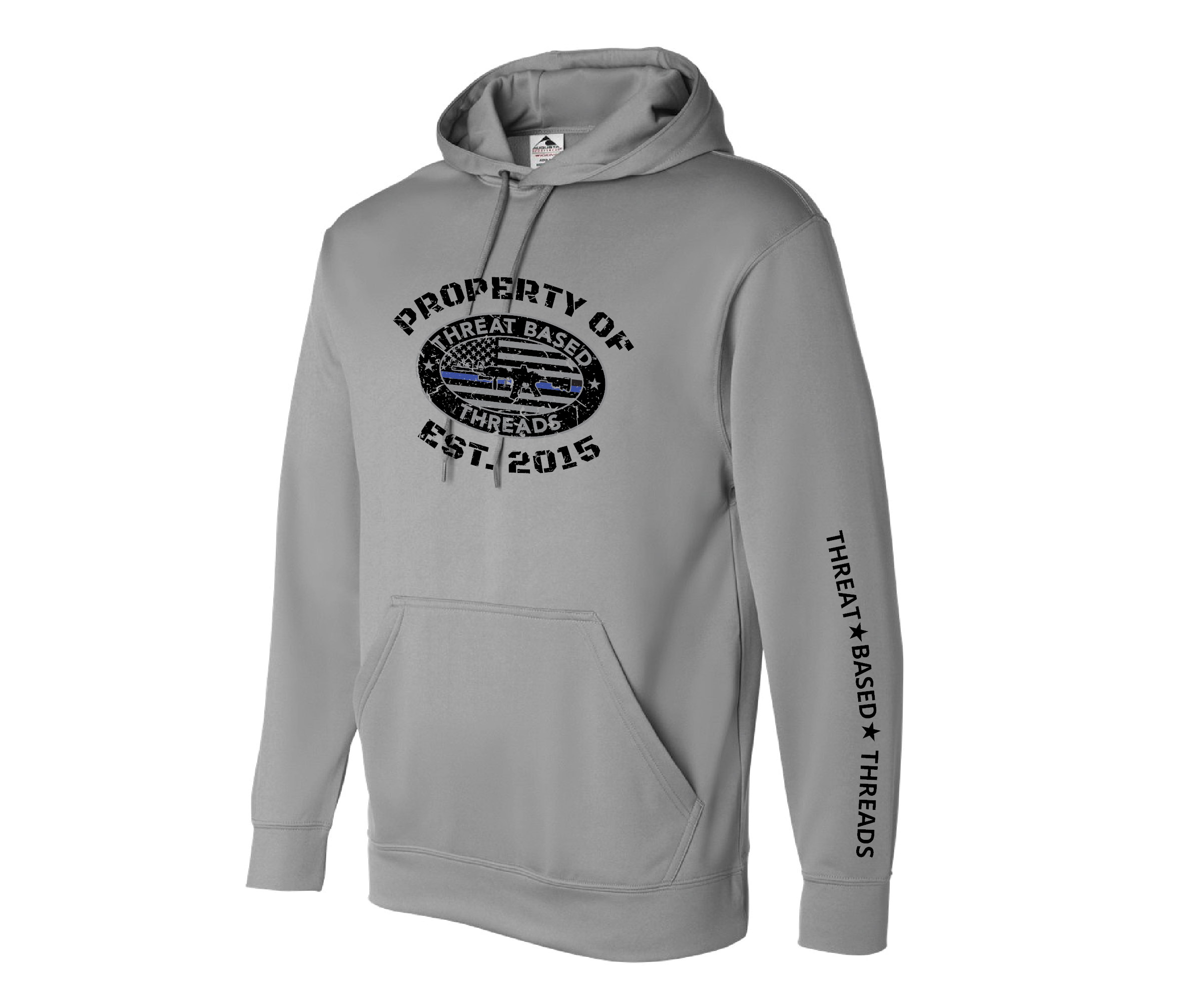 Property Of Threat Based Threads Hoodie – Giving Back